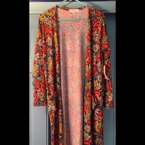 Lularoe long cardigan new with tags